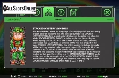 Feature. Lucky Gems Deluxe (StakeLogic) from StakeLogic