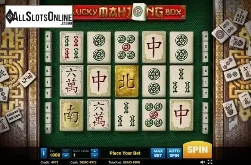 Reel screen. Lucky Mahjong Box from Evoplay Entertainment