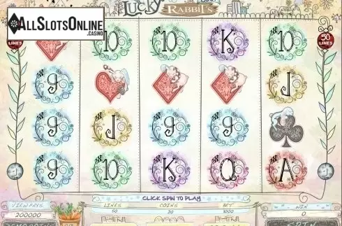 Screen6. Lucky Rabbits Loot from Microgaming