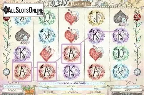 Screen8. Lucky Rabbits Loot from Microgaming