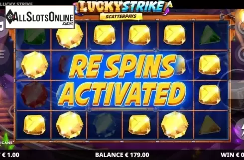 Respins. Lucky Strike (Leander Games) from Leander Games
