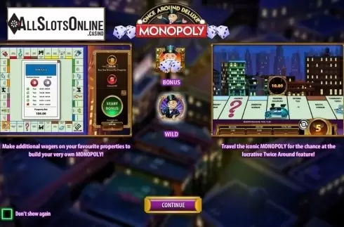 Screen3. MONOPOLY Once Around Deluxe from WMS