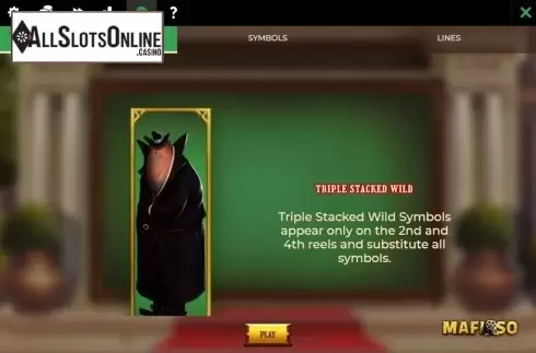 Features 1. Mafioso (Spinmatic) from Spinmatic