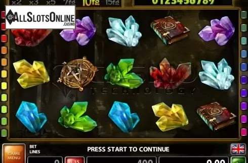 Screen3. Magic Crystals Power from Casino Technology