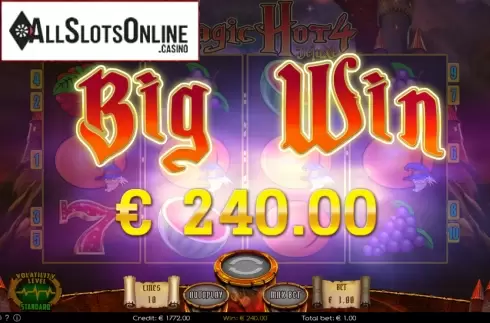 Big win. Magic Hot 4 Deluxe from Wazdan