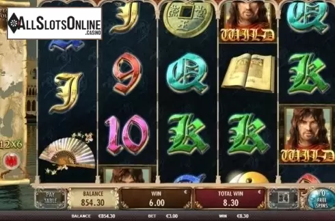 Free Spins Reels. The Travels of Marco from Red Rake
