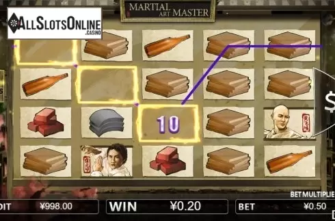 Win screen 1. Martial Art Master from Iconic Gaming