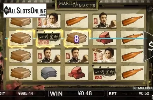 Win screen 3. Martial Art Master from Iconic Gaming