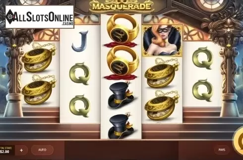 Game Workflow screen. Masquerade (Red Tiger) from Red Tiger