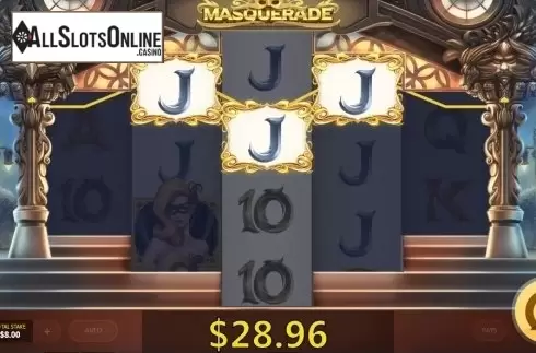 Win screen. Masquerade (Red Tiger) from Red Tiger
