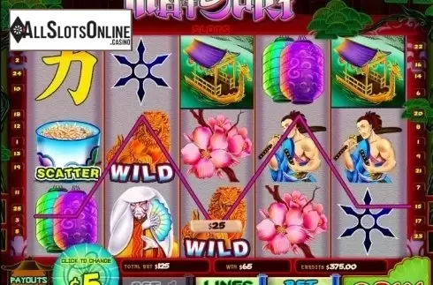 Wild Win screen. Matsuri (MultiSlot) from MultiSlot