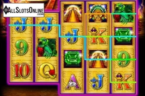 Win screen. Mayan Gold (Ainsworth) from Ainsworth