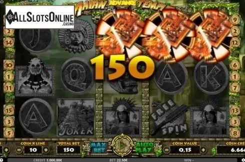 Win Screen 1. Mayan Temple Advance from Capecod Gaming
