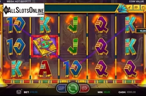 Win Screen 3. Mega Hot Egypt from Betsson Group