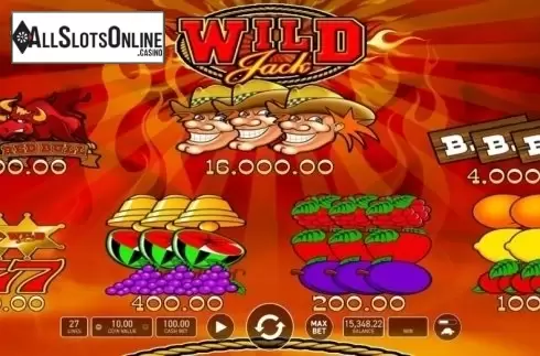 Paytable. Mega Jack (Wild Jack) (Wazdan) from Wazdan