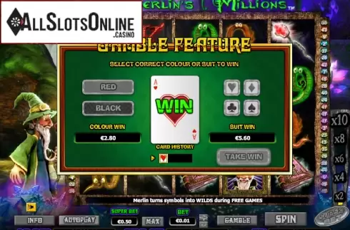 Double Up. Merlin's Millions Superbet from NextGen