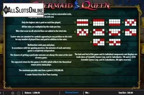 Rules. Mermaid Queen (SG) from SG