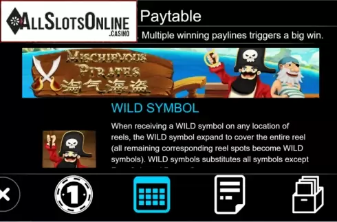 Features 1. Mischievous Pirates from Triple Profits Games