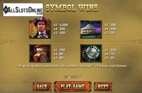 Screen2. Mississippi Queen from Cayetano Gaming