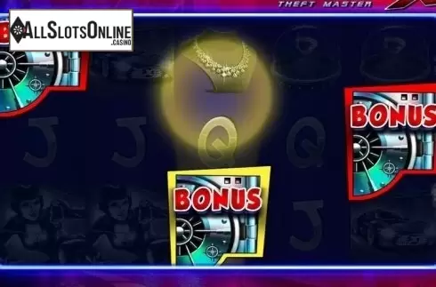 Reel Screen. Mister X: Theft Master from Octavian Gaming
