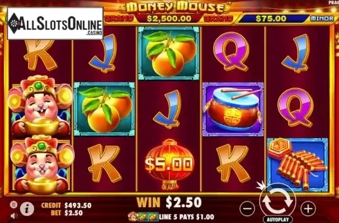 Win Screen 1. Money Mouse (Pragmatic Play) from Pragmatic Play