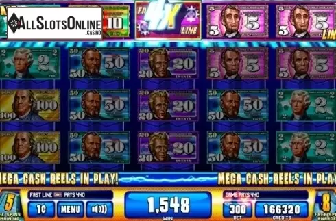 Win Screen2. Money Roll Jackpot from Incredible Technologies
