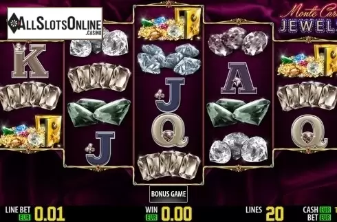 Bonusgame win. Monte Carlo Jewels HD from World Match