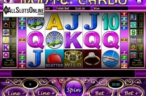 Win Screen 2. Monte Carlo (Slot Factory) from Slot Factory