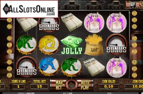 Reel Screen. Moonshine (Capecod Gaming) from Capecod Gaming