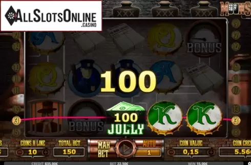 Win screen 2. Moonshine (Capecod Gaming) from Capecod Gaming