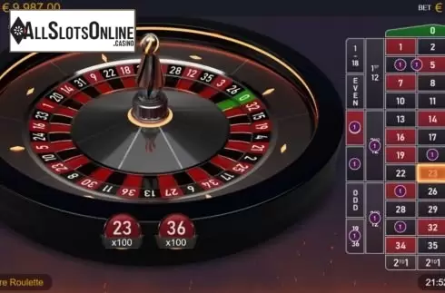 Game Screen 2. Multifire Roulette from Switch Studios