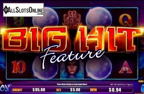 Big Heat Feature. Mystic Moon: Big Hit Bonanza from Ainsworth