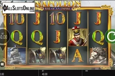 Reels screen. Napoleon: Rise Of an Empire from Blueprint