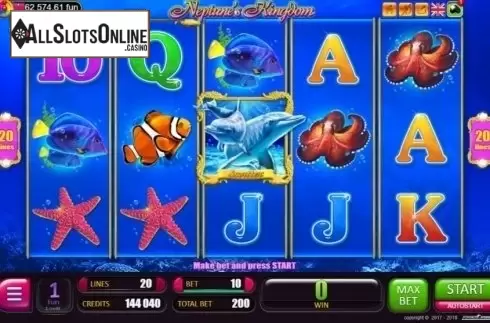 Reel Screen. Neptunes Kingdom (Belatra Games) from Belatra Games