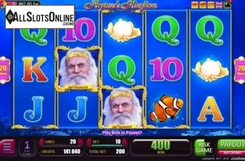 Win Screen. Neptunes Kingdom (Belatra Games) from Belatra Games