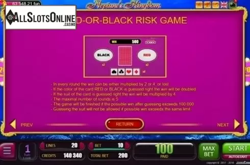 Gamble 2. Neptunes Kingdom (Belatra Games) from Belatra Games
