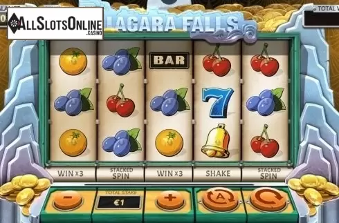 Reel Screen. Niagara Falls from Northern Lights Gaming