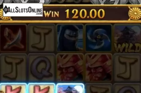Win Screen 2. Ninja vs Samurai from PG Soft