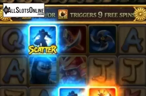 Win Screen 5. Ninja vs Samurai from PG Soft
