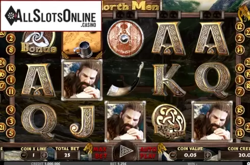 Reel Screen. North Men from Capecod Gaming