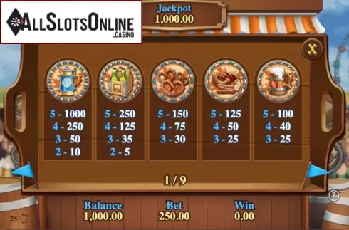 Oktoberfest. Oktoberfest Spins (888 Gaming) from 888 Gaming