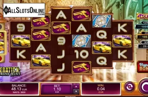 Win Screen. Operation Diamond Hunt from Kalamba Games