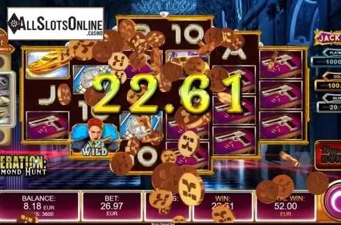 Free Spins 3. Operation Diamond Hunt from Kalamba Games