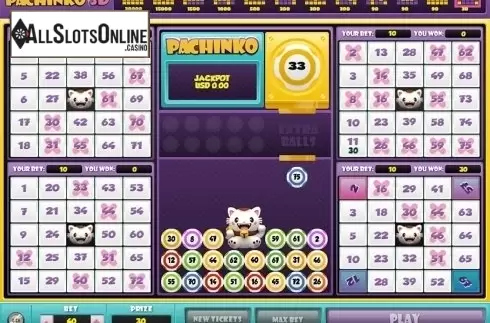 Game workflow screen 2. Pachinko 3D from Salsa Technology