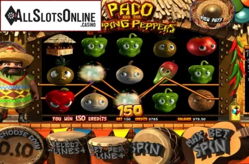 Wild. Paco and the Popping Peppers from Betsoft