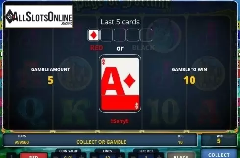 Screen 4. Page of Fortune Deluxe from Zeus Play