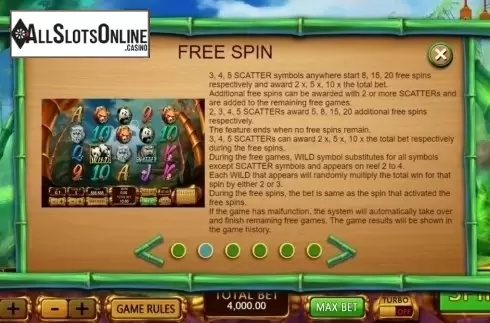 Features. Panda's Gold (XIN Gaming) from XIN Gaming