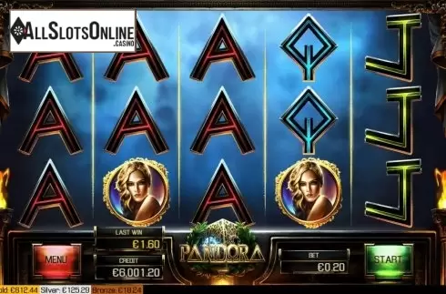 Win screen 1. Pandora from Apollo Games
