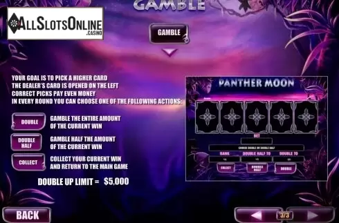 Screen5. Panther Moon from Playtech