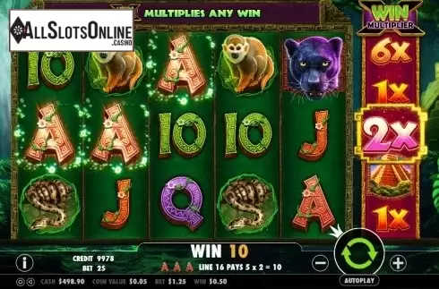 Screen 3. Panther Queen from Pragmatic Play